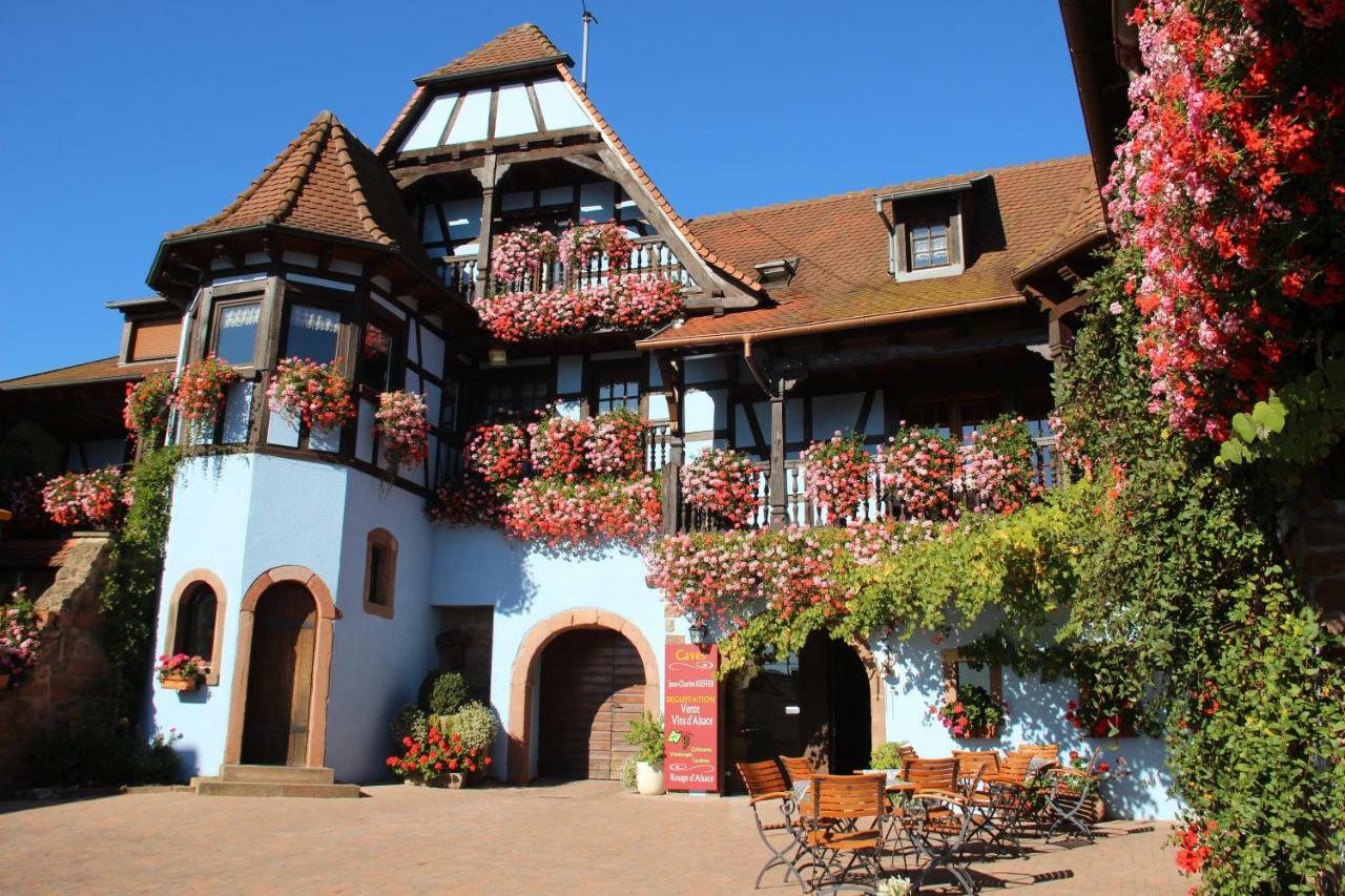 Hotel Kieffer Itterswiller Exterior foto